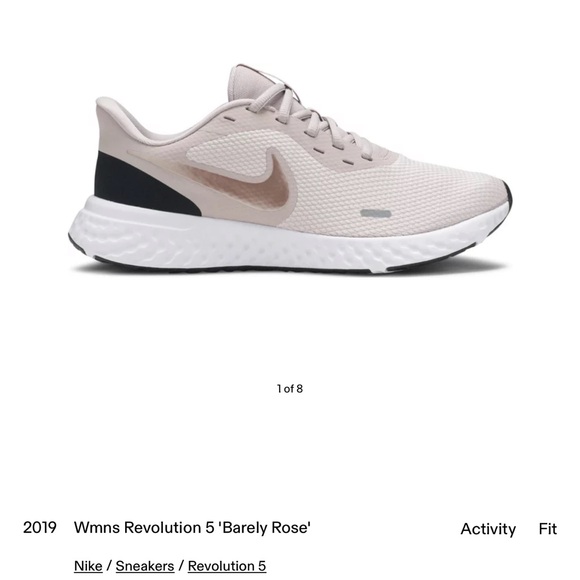 🪸🍂Nike Revolution 5
Barely Rose (Women's) No Insole but like new - Picture 10 of 14